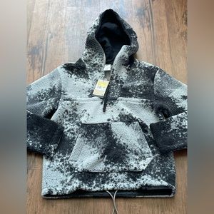 Nike Sport Essentials+ 1/4 Zip Hoodie ‘Black Grey’ (size mens S)